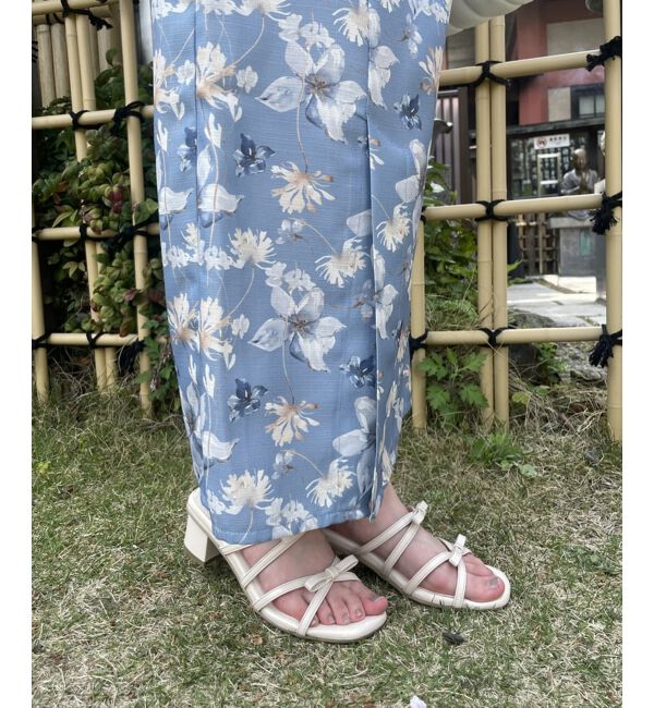  「◇ダブルリボンサンダル」|サンダル|