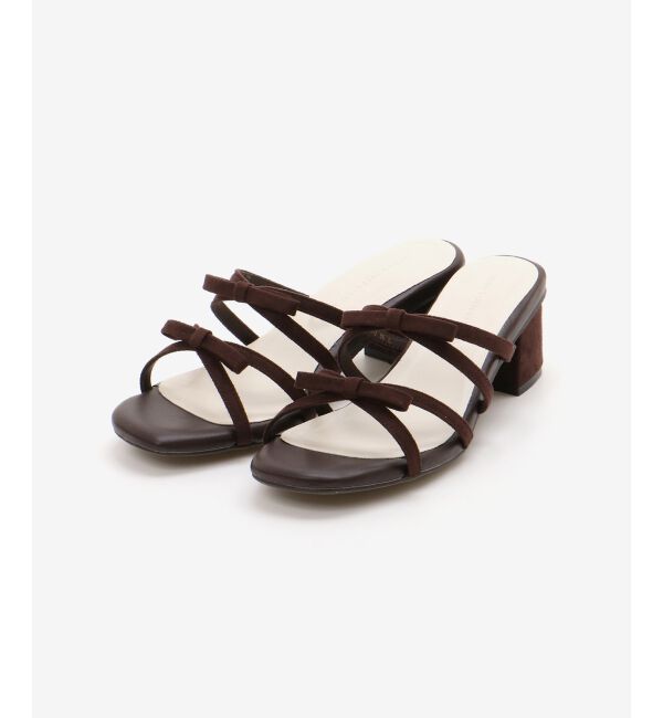  「◇ダブルリボンサンダル」|サンダル|
