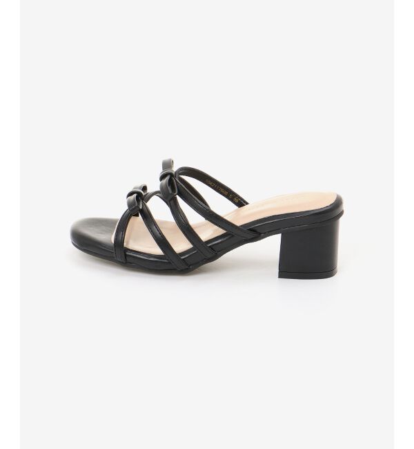  「◇ダブルリボンサンダル」|サンダル|