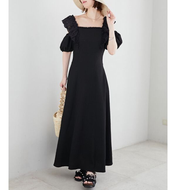  「パールシアーフリルサンダル」|サンダル|