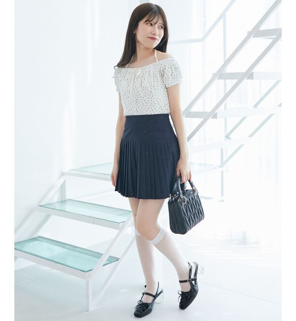  「リボン付きホルターネックカットソー」|Tシャツ・カットソー|