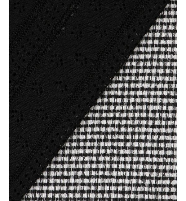  「透かしリボンニット&times;キャミセット」|ニット・セーター|