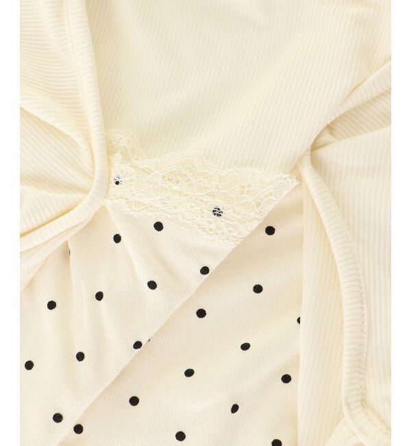  「メロウフリルレイヤードカットトップス」|Tシャツ・カットソー|