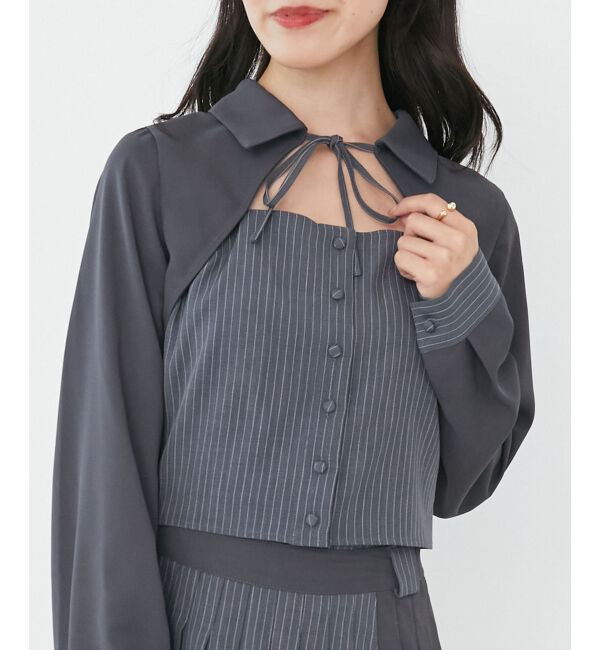  「&infin;スイッチングパターンブラウス」|シャツ・ブラウス|