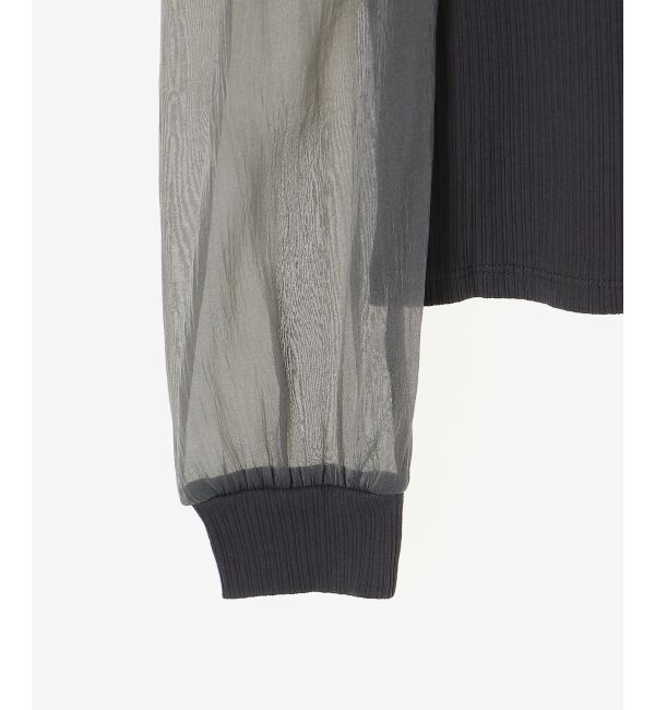  「オープンショルダーフリルカットトップス」|Tシャツ・カットソー|