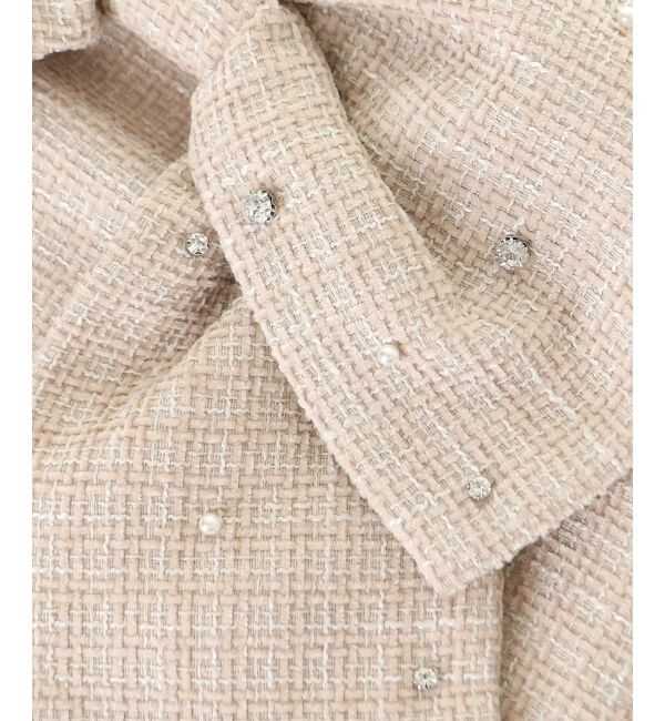  「ビッグリボンビジュービスチェ」|キャミソール|