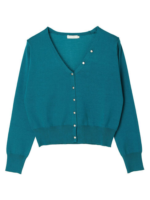 earth music&ecology「ハイゲージ多釦カーディガン」|カーディガン|