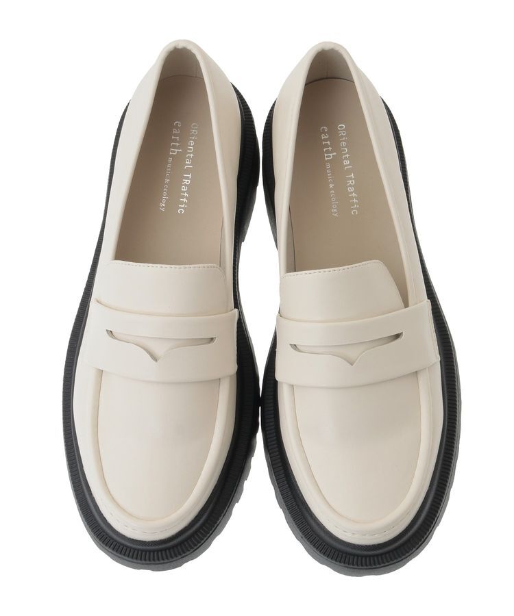 earth music&ecology「ORiental TRaffic 厚底ローファー」|ローファー|