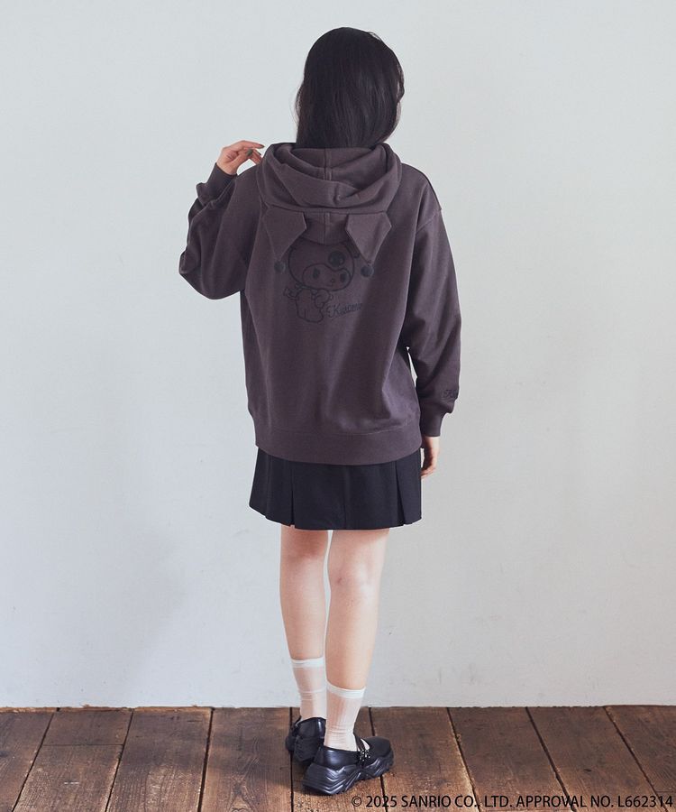 earth music&ecology「マイメロディ&クロミ/earth 耳付きフーディー」|スウェット・ジャージ|