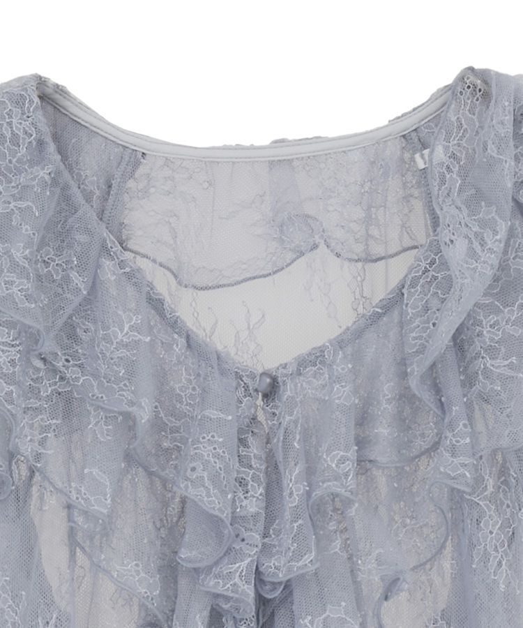 earth music&ecology「SET2点ラッフルレースブラウス＋キャミソール」|シャツ・ブラウス|