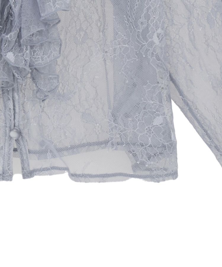 earth music&ecology「SET2点ラッフルレースブラウス＋キャミソール」|シャツ・ブラウス|