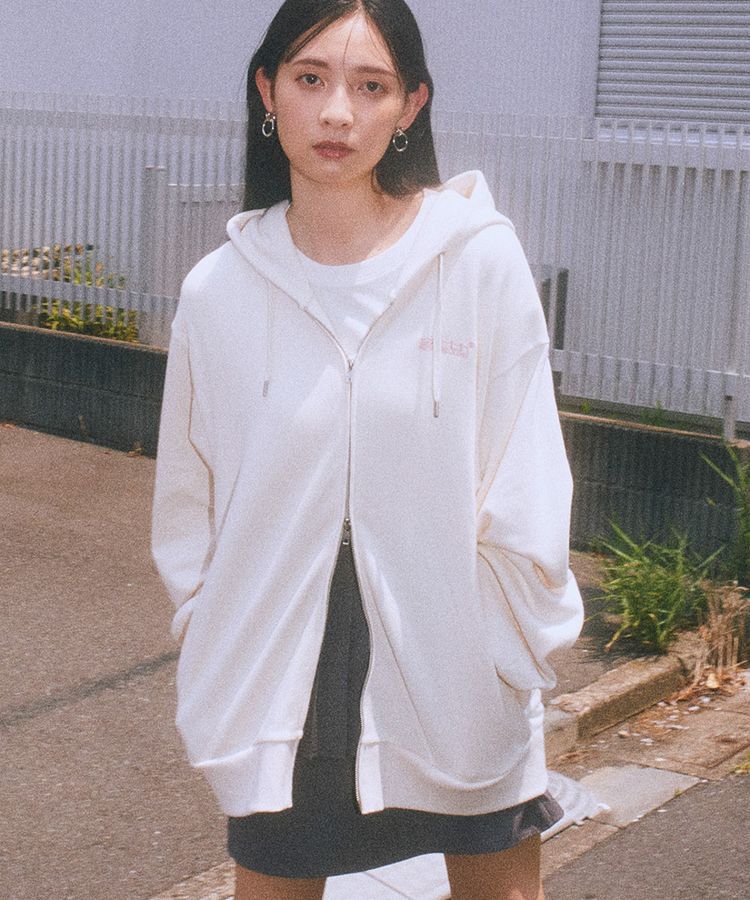 earth music&ecology「earth music&ecologyロゴZIPパーカー」|スウェット・ジャージ|