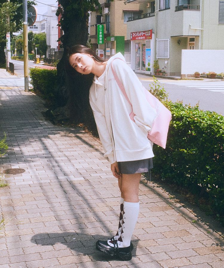 earth music&ecology「earth music&ecologyロゴZIPパーカー」|スウェット・ジャージ|