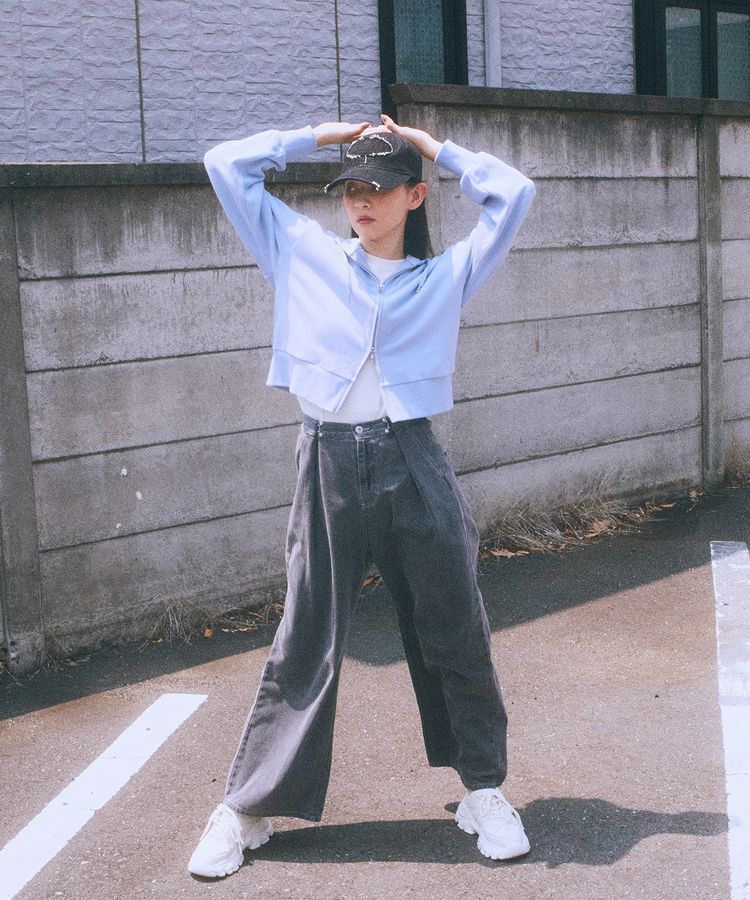 earth music&ecology「earth music&ecologyロゴZIPパーカー」|スウェット・ジャージ|