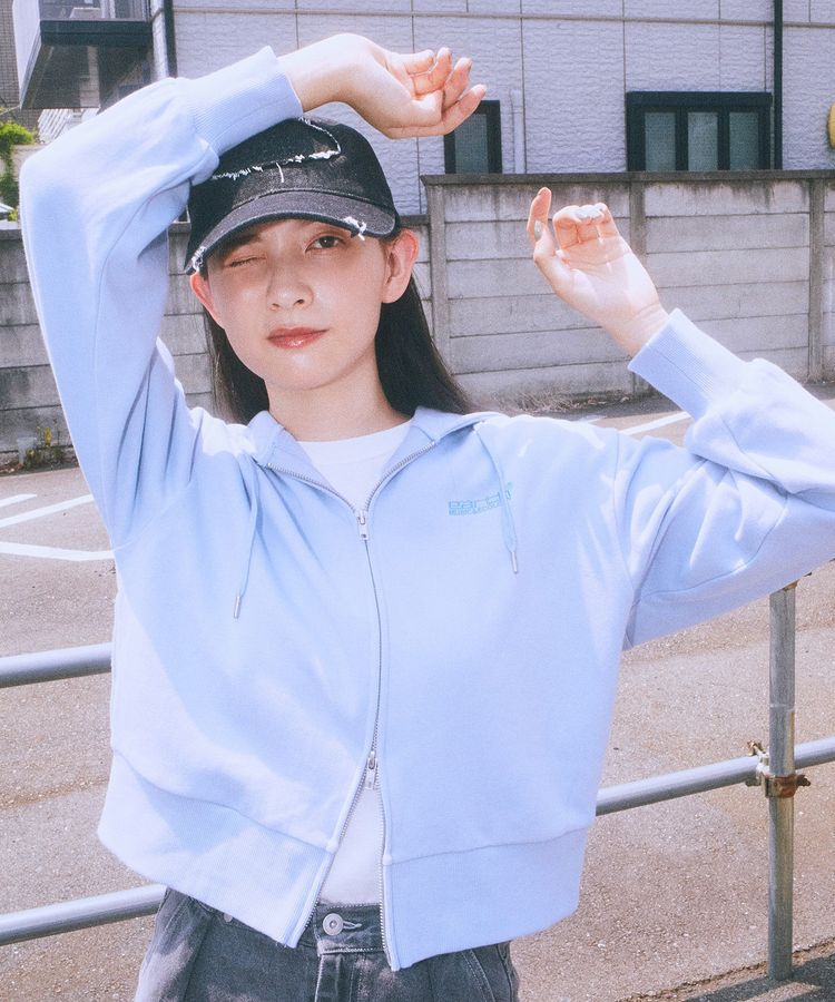 earth music&ecology「earth music&ecologyロゴZIPパーカー」|スウェット・ジャージ|Sax