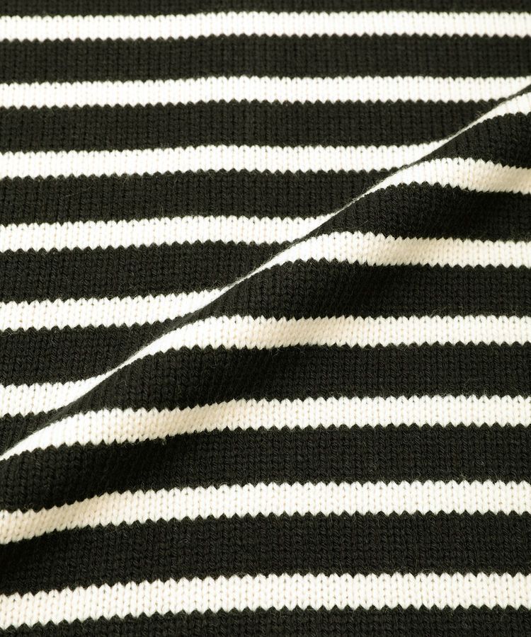 earth music&ecology「アンチピリングモックネックバックスリットニット」|ニット・セーター|