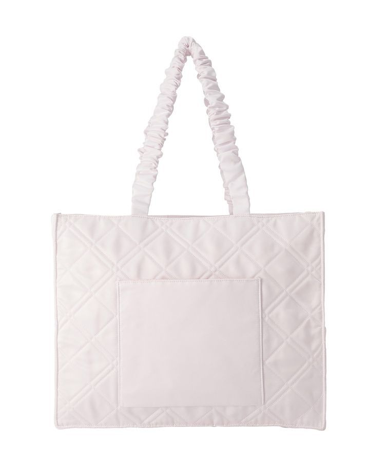 Maison de FLEUR「ギャザーハンドルキルティングキャリーオンバッグ」|トートバッグ|