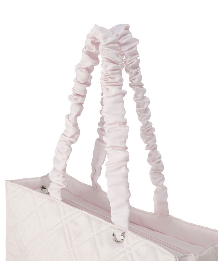 Maison de FLEUR「ギャザーハンドルキルティングキャリーオンバッグ」|トートバッグ|