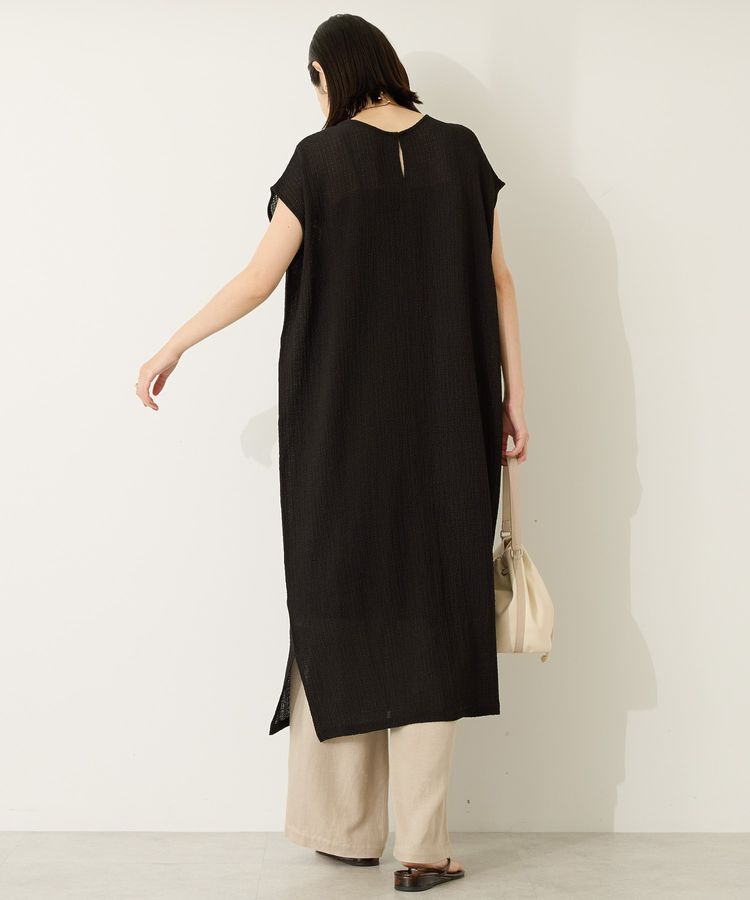 AMERICAN HOLIC「ポコポコノースリーブワンピース【インナー付き】」|ワンピース|