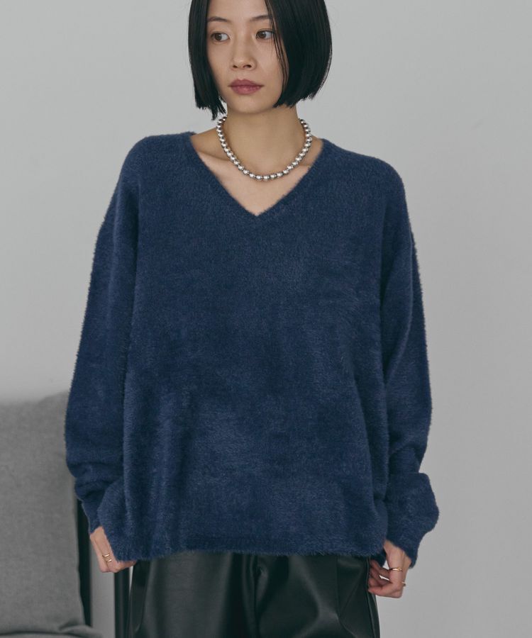 AMERICAN HOLIC「Vネックフェアリーニットプルオーバー」|ニット・セーター|