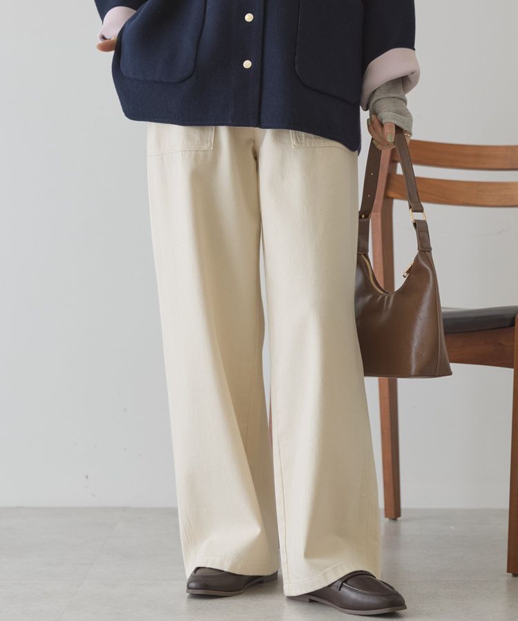 AMERICAN HOLIC「ベイカーデニムパンツ」|デニム|