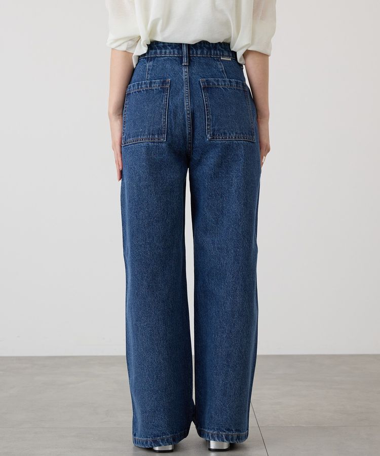 AMERICAN HOLIC「ベイカーデニムパンツ」|デニム|