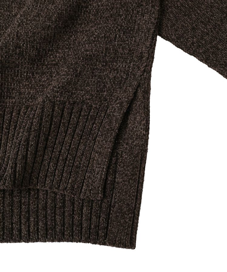 AMERICAN HOLIC「ベロアモールニットプルオーバー」|ニット・セーター|