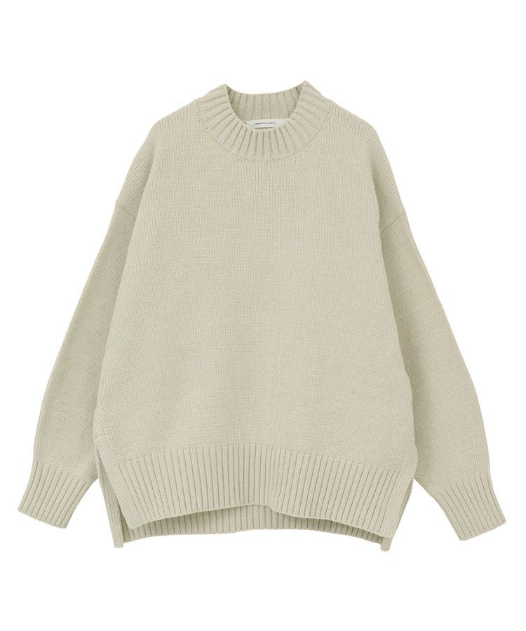 AMERICAN HOLIC「ベロアモールニットプルオーバー」|ニット・セーター|