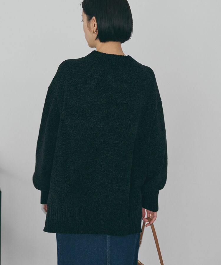 AMERICAN HOLIC「ベロアモールニットプルオーバー」|ニット・セーター|