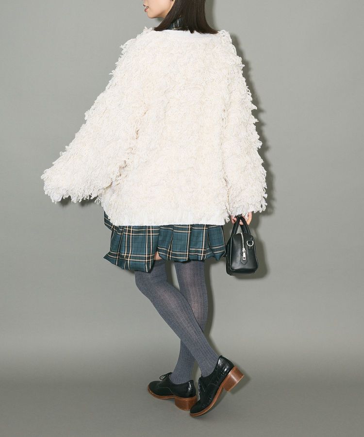 AnriettMusee「フリンジニットカーディガン」|カーディガン|