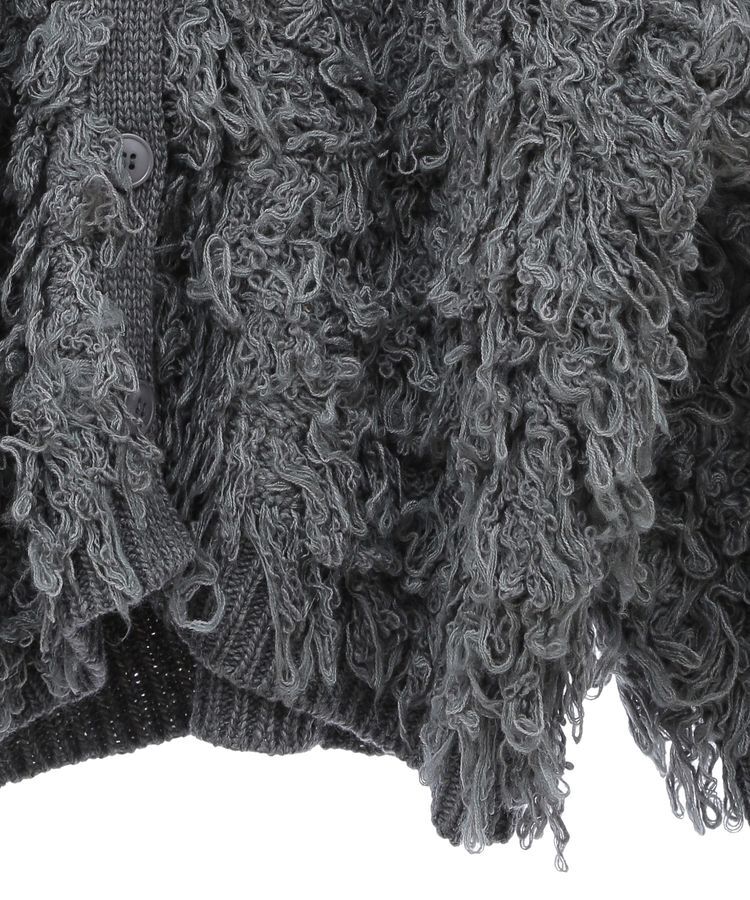 AnriettMusee「フリンジニットカーディガン」|カーディガン|