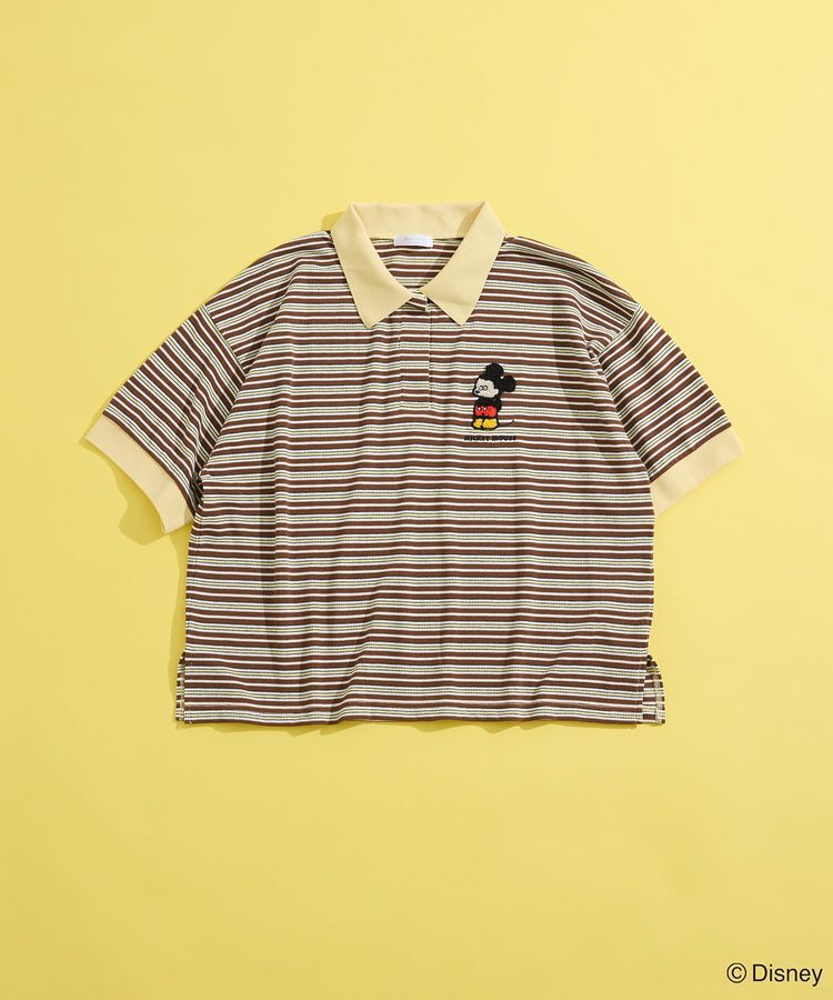 Green Parks「Mickey friend / ワンポイントショートポロ」|Tシャツ・カットソー|