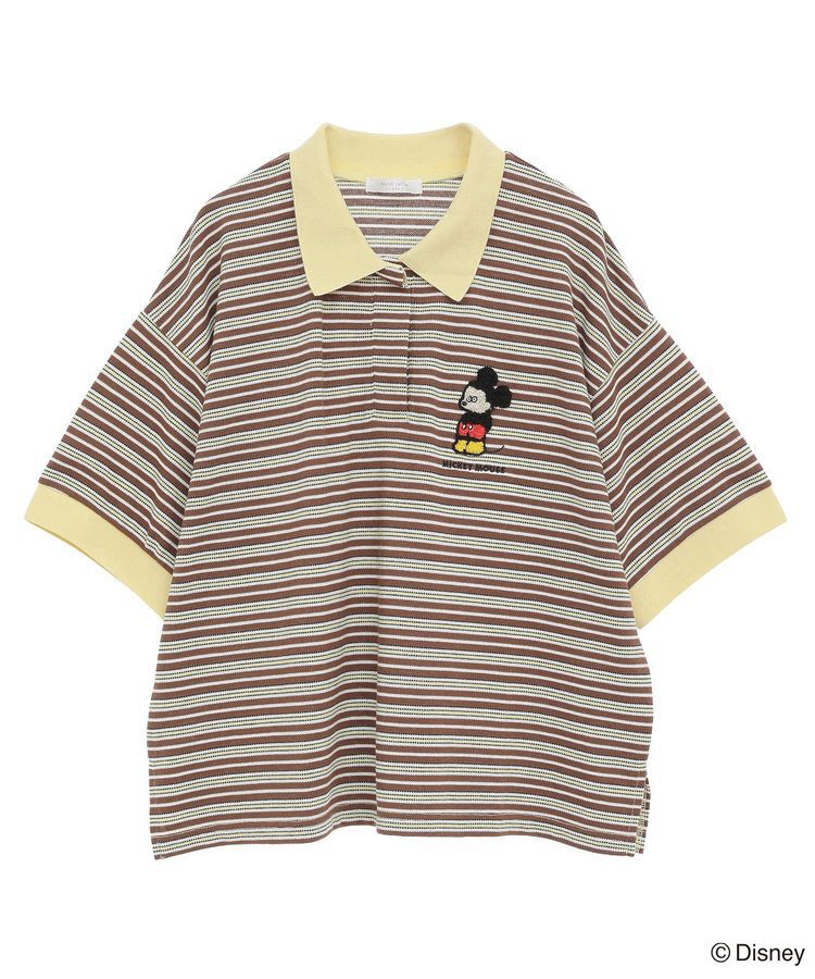 Green Parks「Mickey friend / ワンポイントショートポロ」|Tシャツ・カットソー|