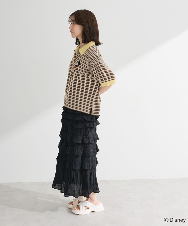 Green Parks「Mickey friend / ワンポイントショートポロ」|Tシャツ・カットソー|