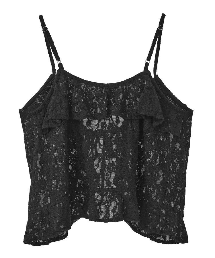 AnriettMusee「レースフリルキャミビスチェ」|キャミソール|