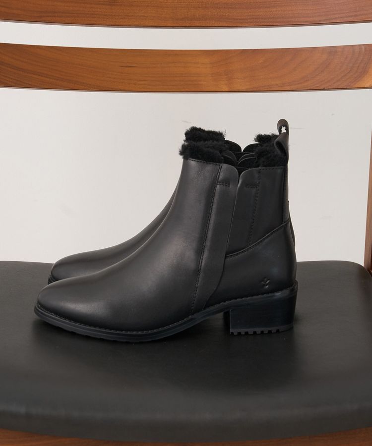 YECCA VECCA「【EMU】LAURENCE防水レザーブーツ」|ショートブーツ|