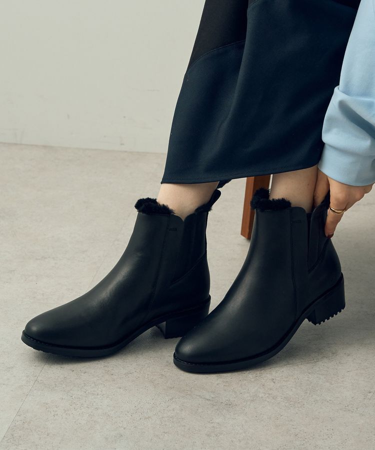 YECCA VECCA「【EMU】LAURENCE防水レザーブーツ」|ショートブーツ|