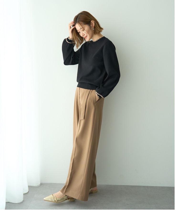 YECCA VECCA「スカラップニット」|ニット・セーター|