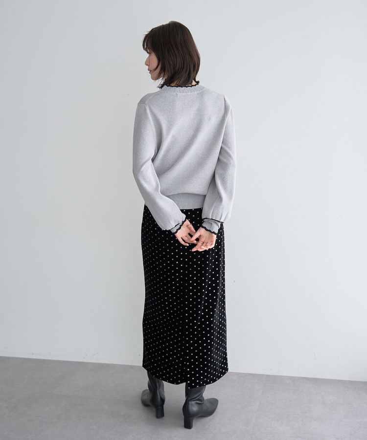 YECCA VECCA「スカラップニット」|ニット・セーター|