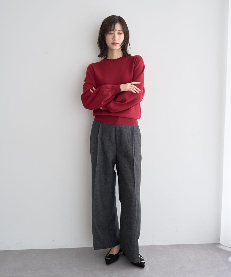 YECCA VECCA「スカラップニット」|ニット・セーター|