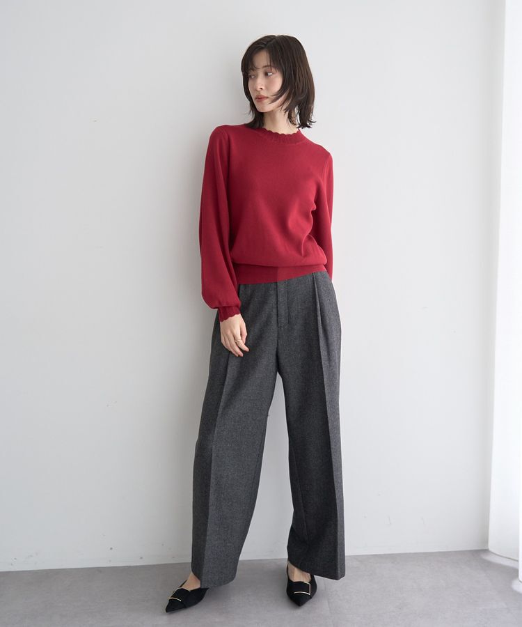 YECCA VECCA「スカラップニット」|ニット・セーター|