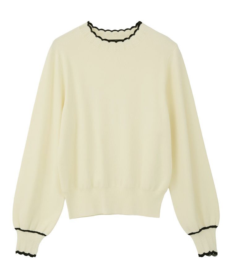 YECCA VECCA「スカラップニット」|ニット・セーター|