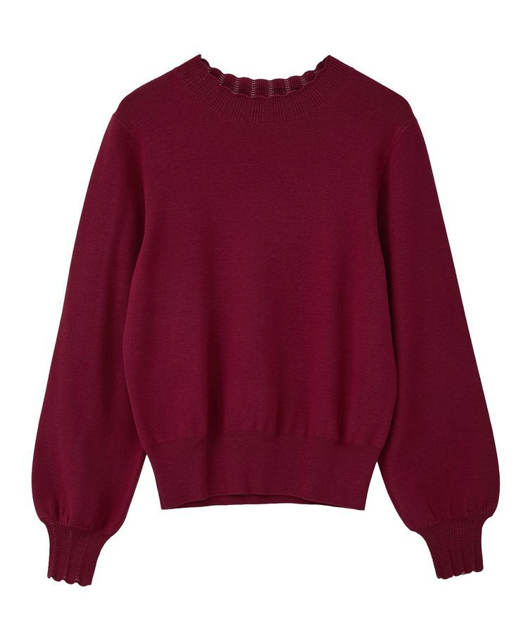 YECCA VECCA「スカラップニット」|ニット・セーター|