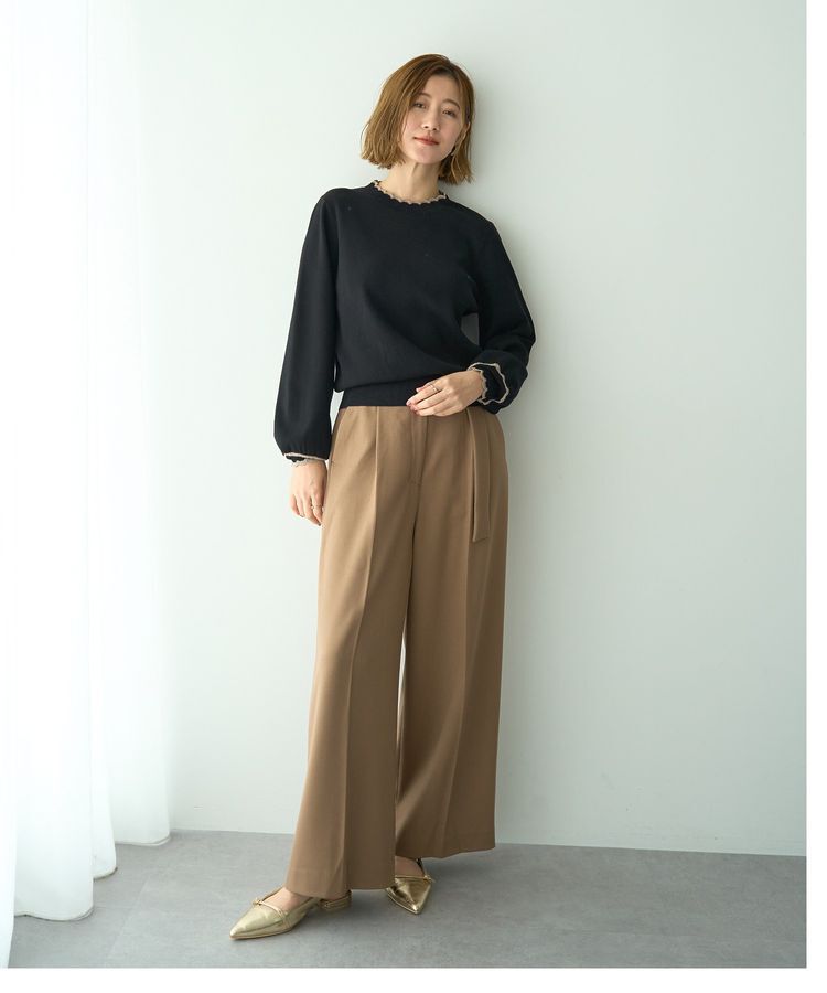 YECCA VECCA「スカラップニット」|ニット・セーター|