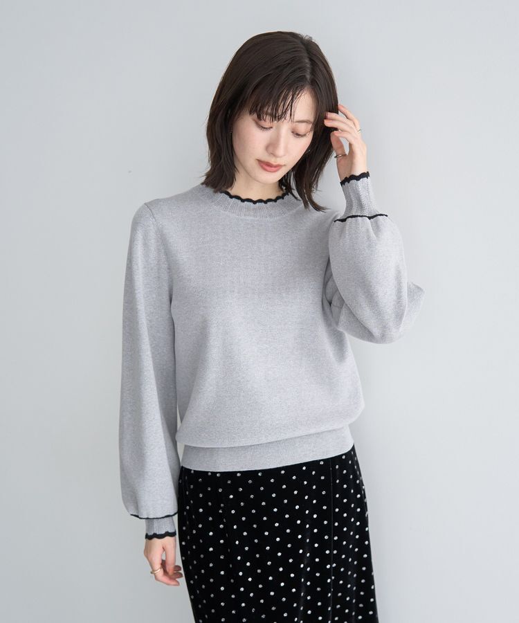 YECCA VECCA「スカラップニット」|ニット・セーター|