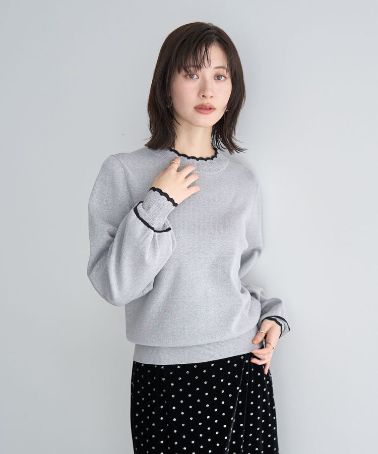 YECCA VECCA「スカラップニット」|ニット・セーター|