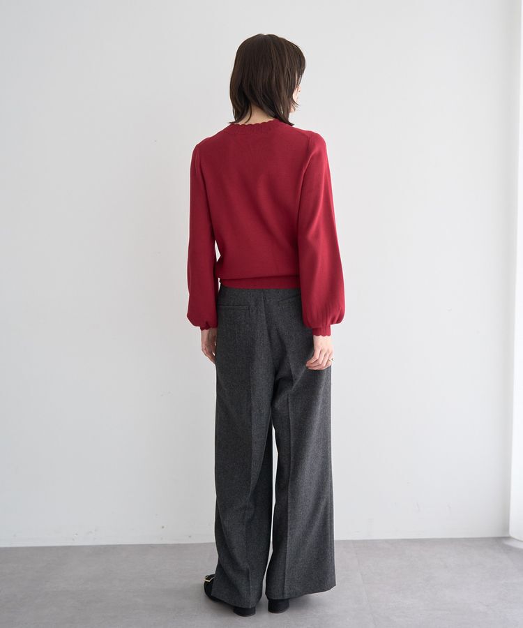 YECCA VECCA「スカラップニット」|ニット・セーター|