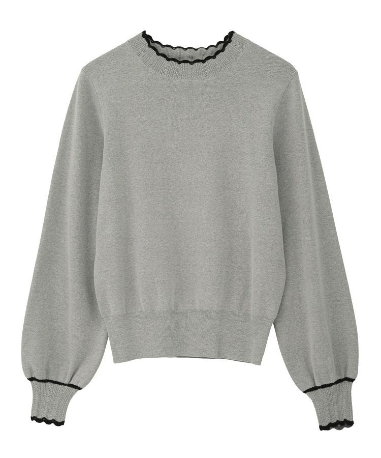 YECCA VECCA「スカラップニット」|ニット・セーター|