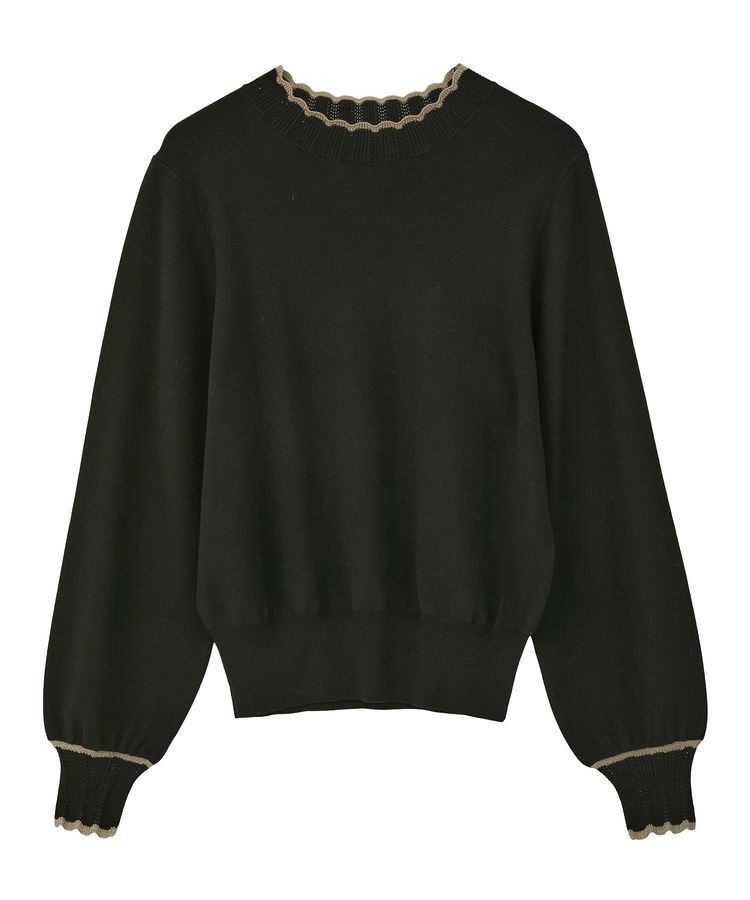 YECCA VECCA「スカラップニット」|ニット・セーター|