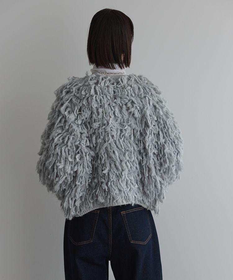 GARAGE OF GOOD CLOTHING「【TORRAZZO DONNA】フリンジニットブルゾン」|ブルゾン・スタジャン|